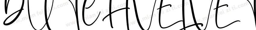 DUTCHVELVETfont Regular字体转换